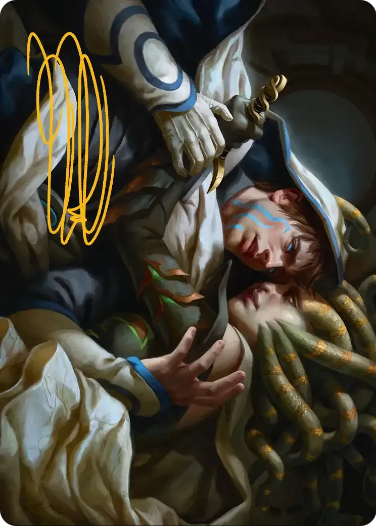 Vraska's Final Mercy — Reality Fracture Art Series — Magic: The Gathering