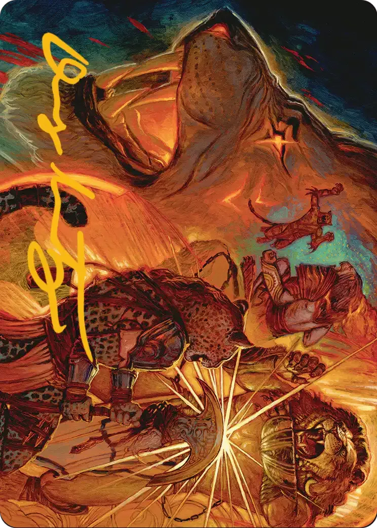 Way of the Warlord — Reality Fracture Art Series — Magic: The Gathering