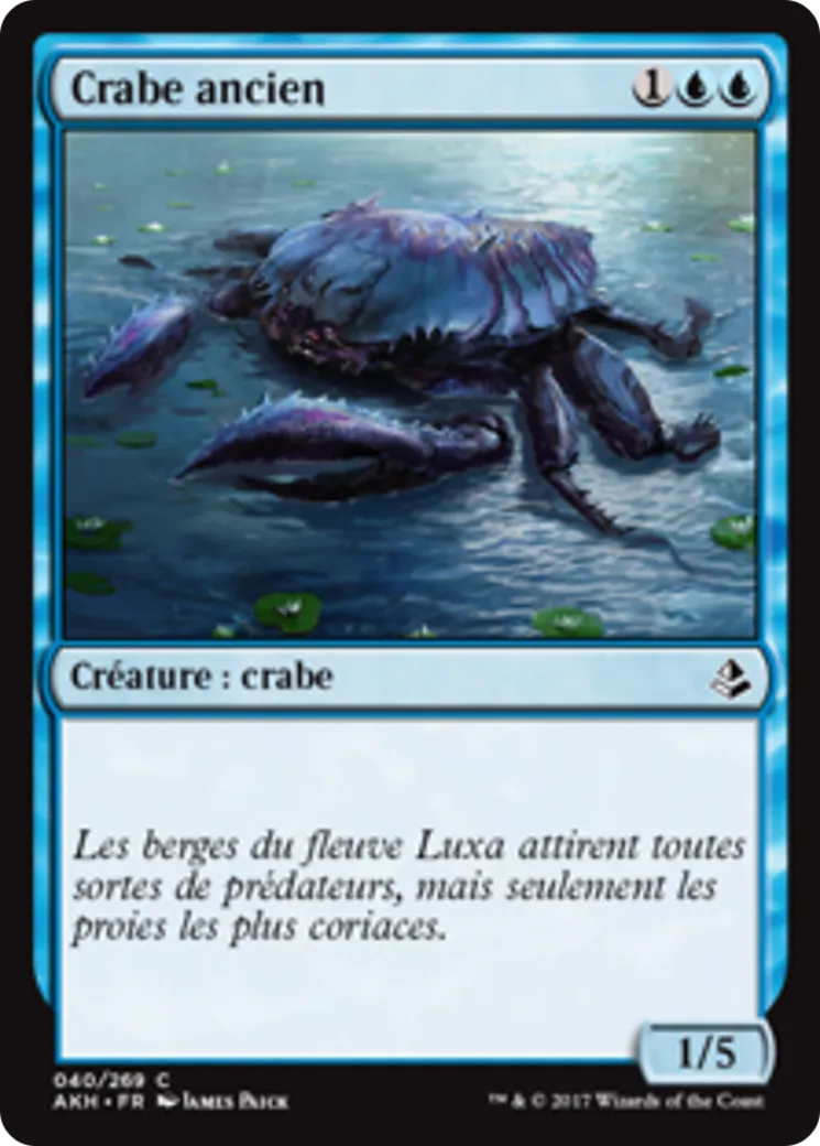 Crabe ancien — Amonkhet — Magic: The Gathering
