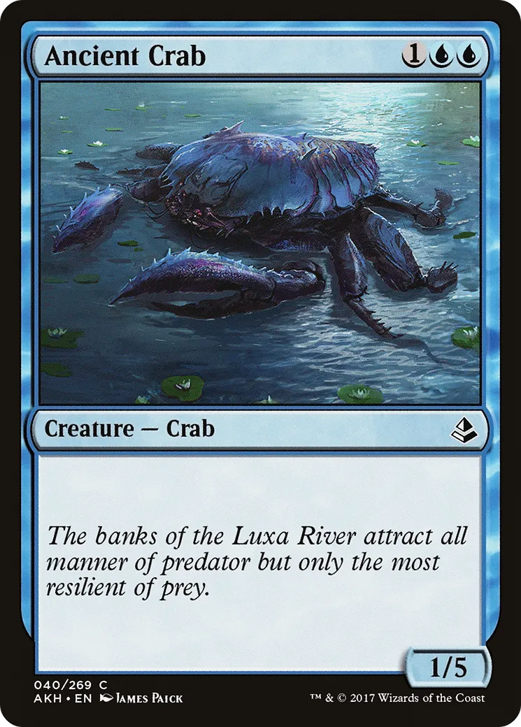 Ancient Crab — Amonkhet — Magic: The Gathering
