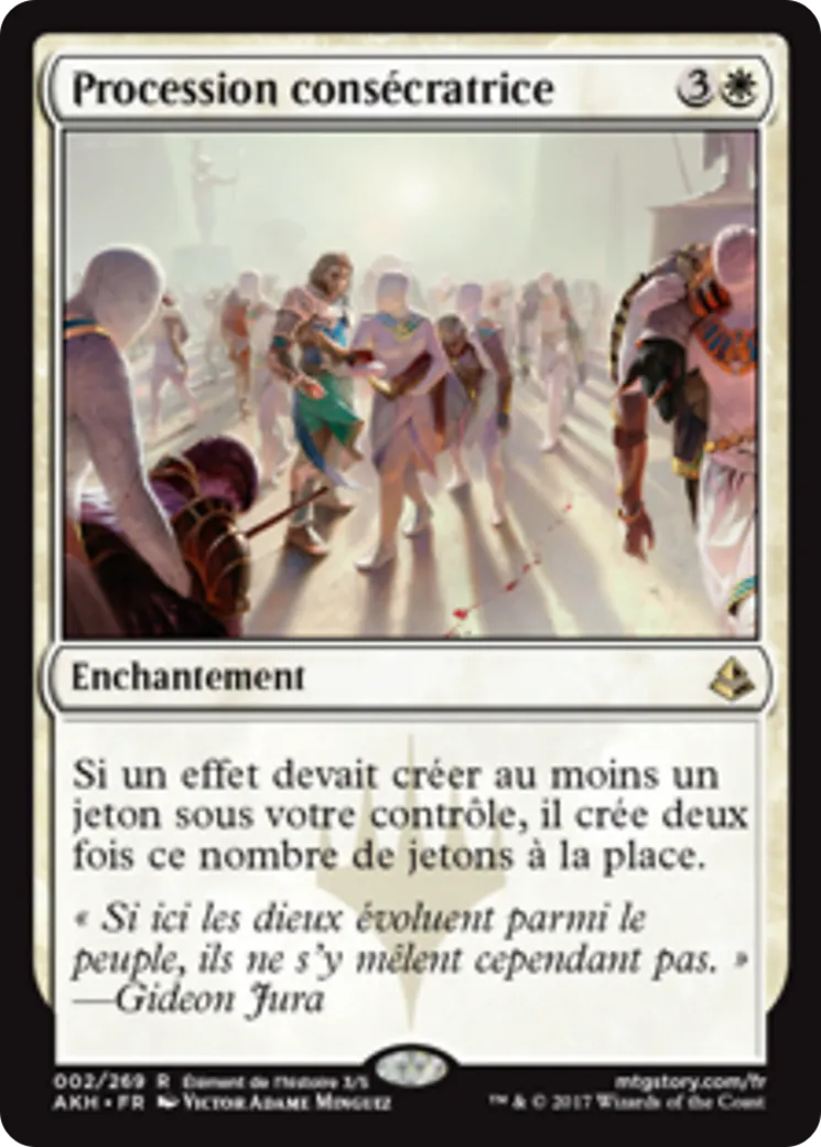 Procession consécratrice from Amonkhet - Magic: The Gathering