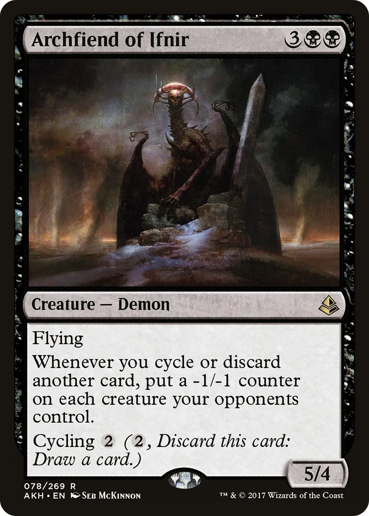 Archfiend of Ifnir — Amonkhet — Magic: The Gathering