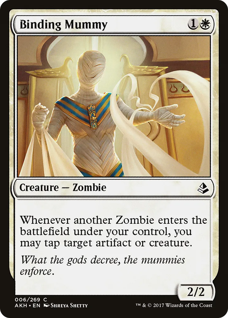 Momie d'emprisonnement — Amonkhet — Magic: The Gathering