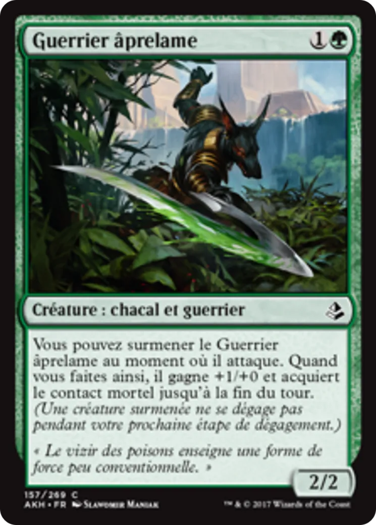 Guerrier âprelame — Amonkhet — Magic: The Gathering
