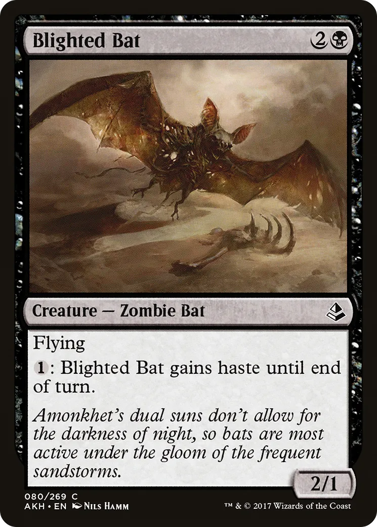 Blighted Bat — Amonkhet — Magic: The Gathering