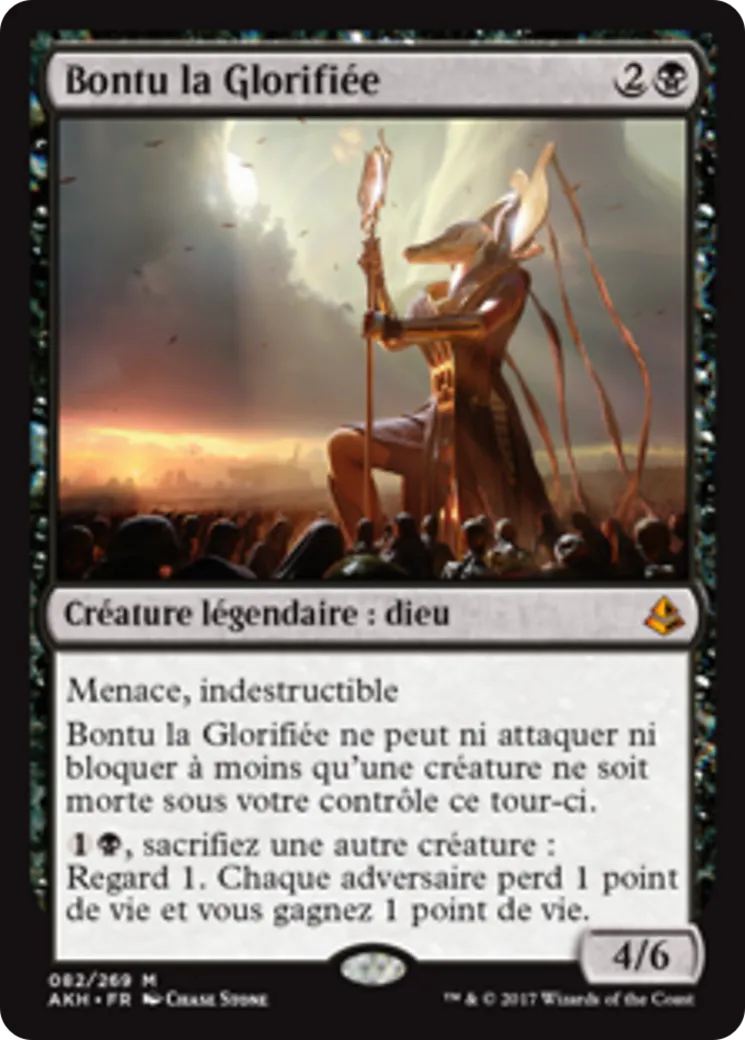 Bontu la Glorifiée — Amonkhet — Magic: The Gathering