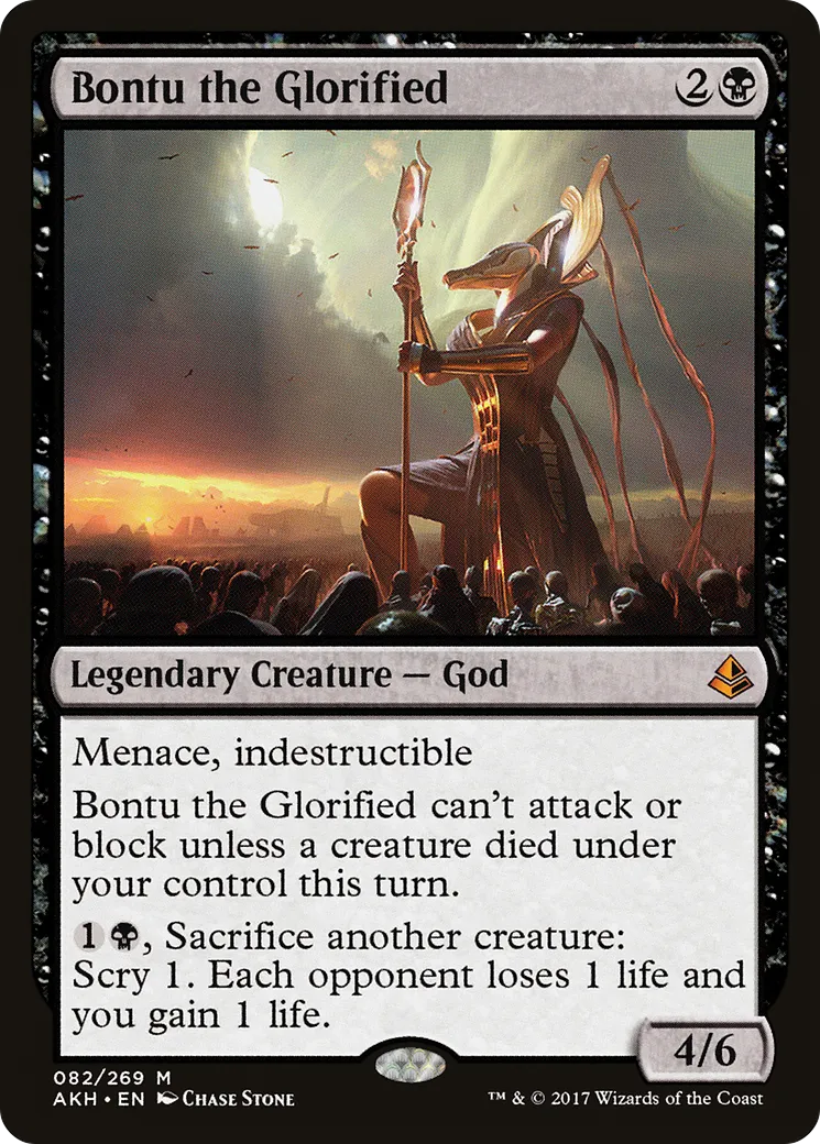 Bontu the Glorified — Amonkhet — Magic: The Gathering