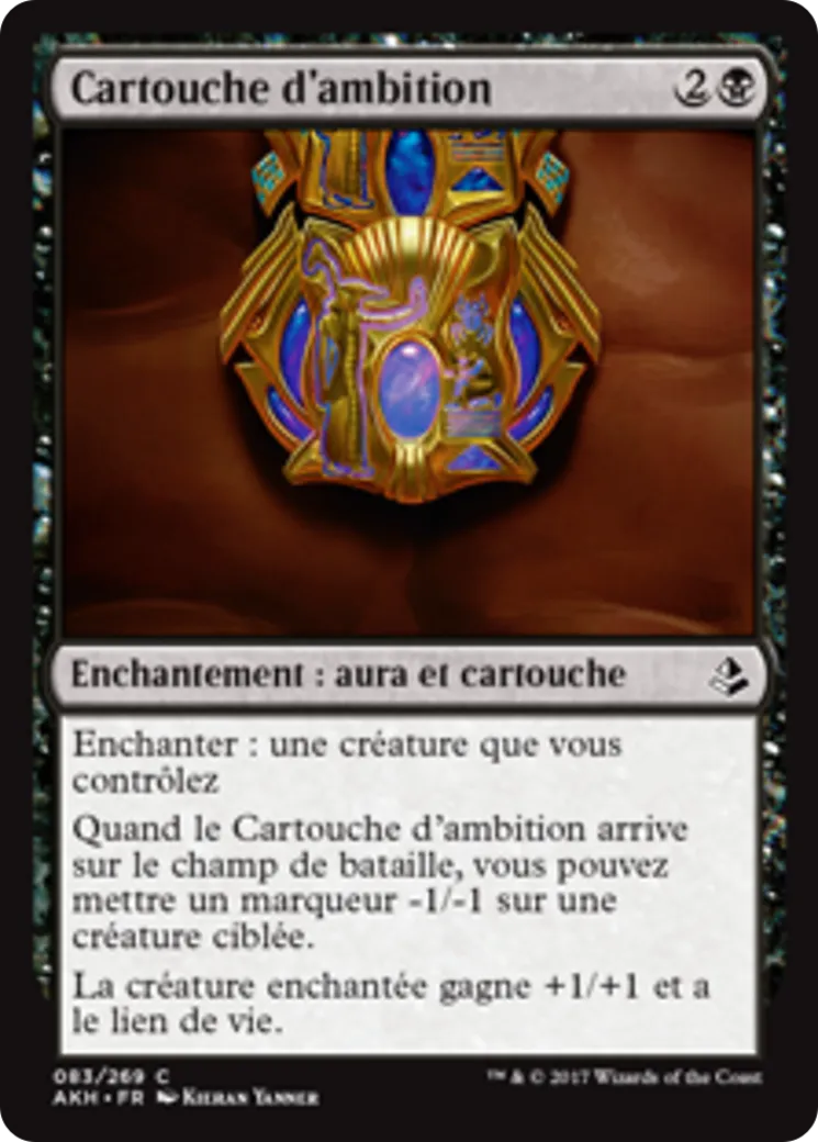 Cartouche d'ambition from Amonkhet - Magic: The Gathering