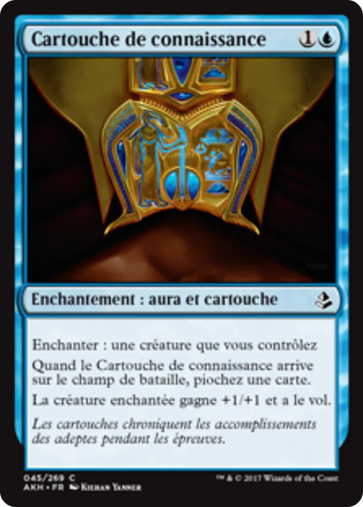 Cartouche de connaissance — Amonkhet — Magic: The Gathering