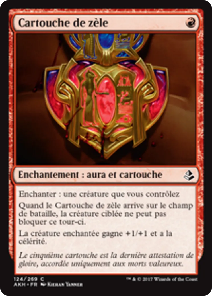 Cartouche de zèle — Amonkhet — Magic: The Gathering