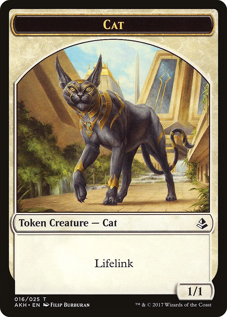 Cat from Amonkhet - Magic: The Gathering