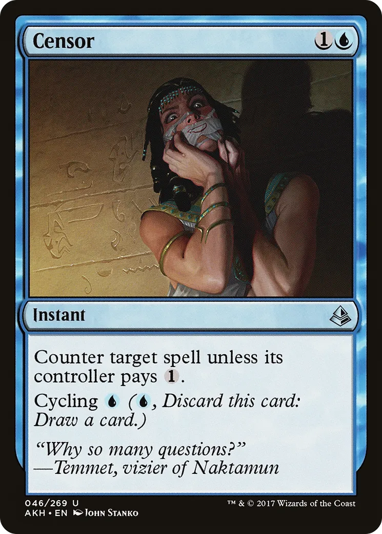 Censor — Amonkhet — Magic: The Gathering