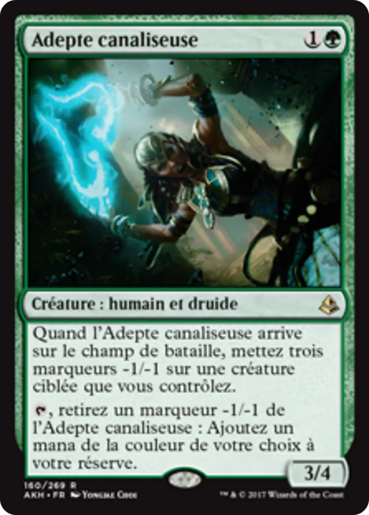 Adepte canaliseuse — Amonkhet — Magic: The Gathering