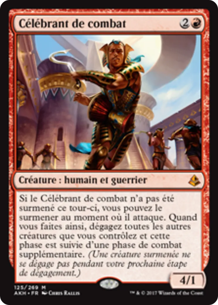 Célébrant de combat from Amonkhet - Magic: The Gathering