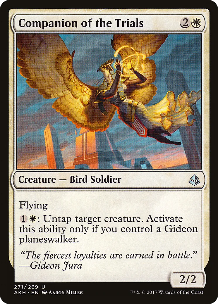 Compagnon des Épreuves — Amonkhet — Magic: The Gathering
