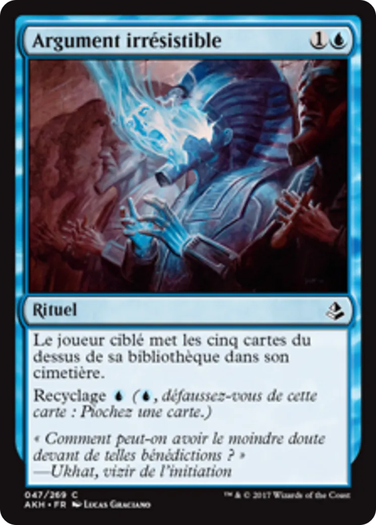 Argument irrésistible — Amonkhet — Magic: The Gathering