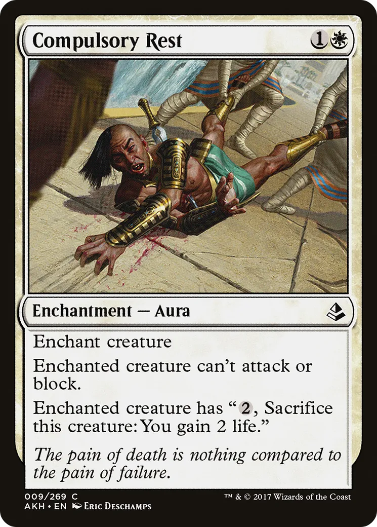 Compulsory Rest from Amonkhet - Magic: The Gathering