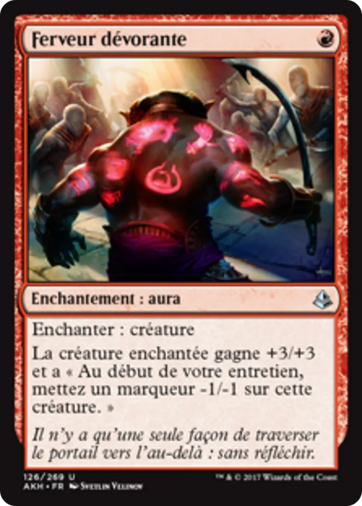 Ferveur dévorante — Amonkhet — Magic: The Gathering
