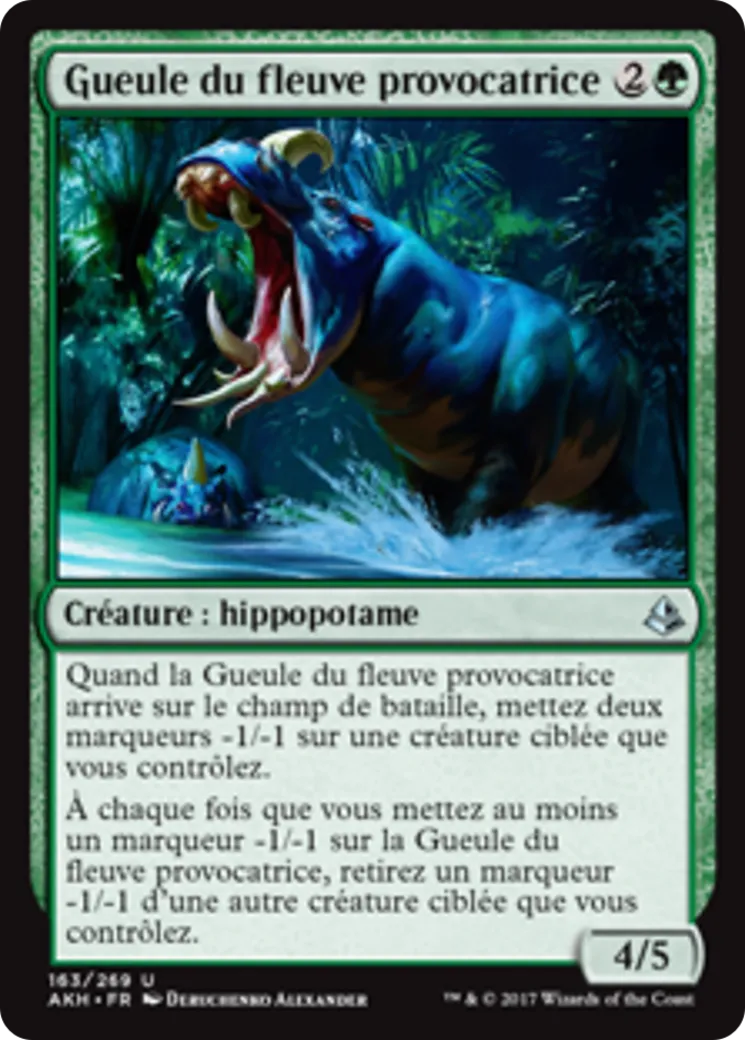 Gueule du fleuve provocatrice — Amonkhet — Magic: The Gathering