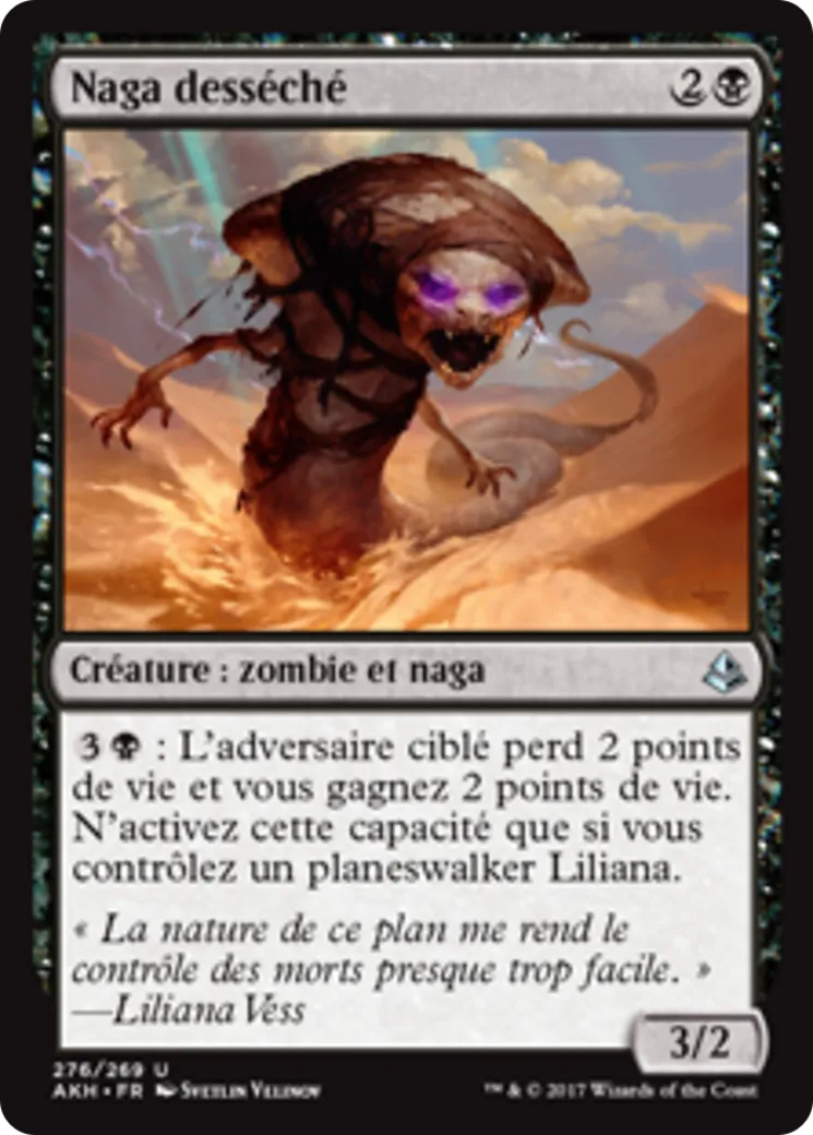 Naga desséché — Amonkhet — Magic: The Gathering