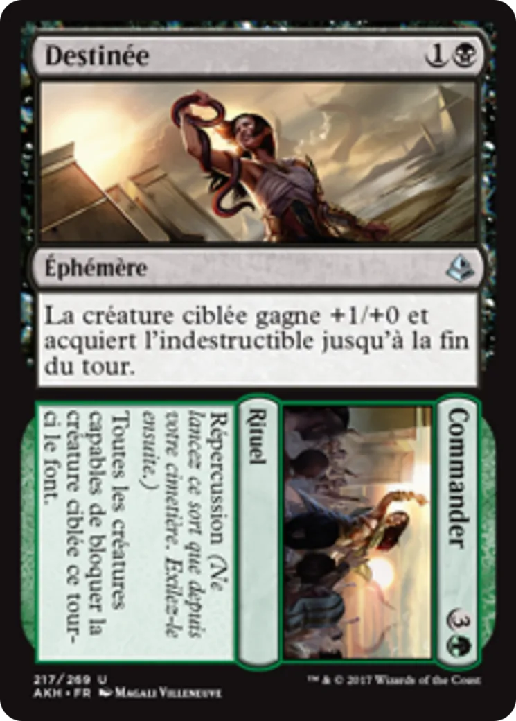 Destinée // Commander — Amonkhet — Magic: The Gathering