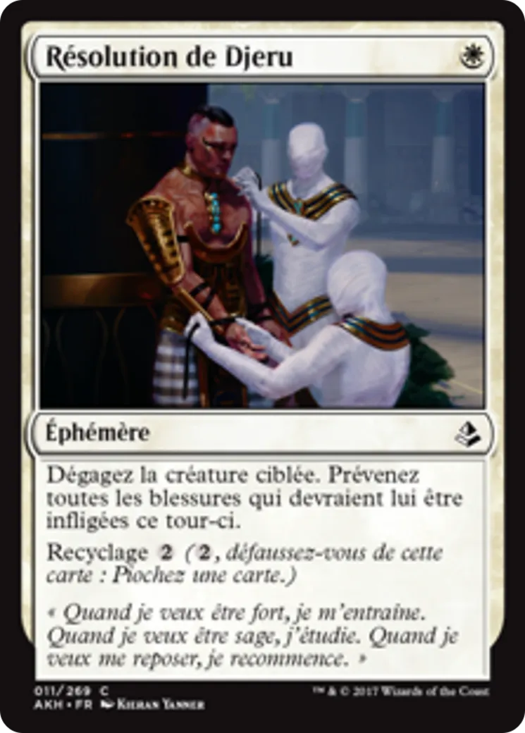 Résolution de Djeru from Amonkhet - Magic: The Gathering