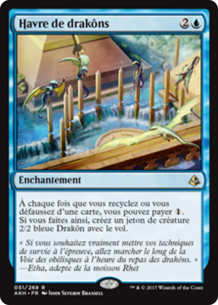 Havre de drakôns from Amonkhet - Magic: The Gathering