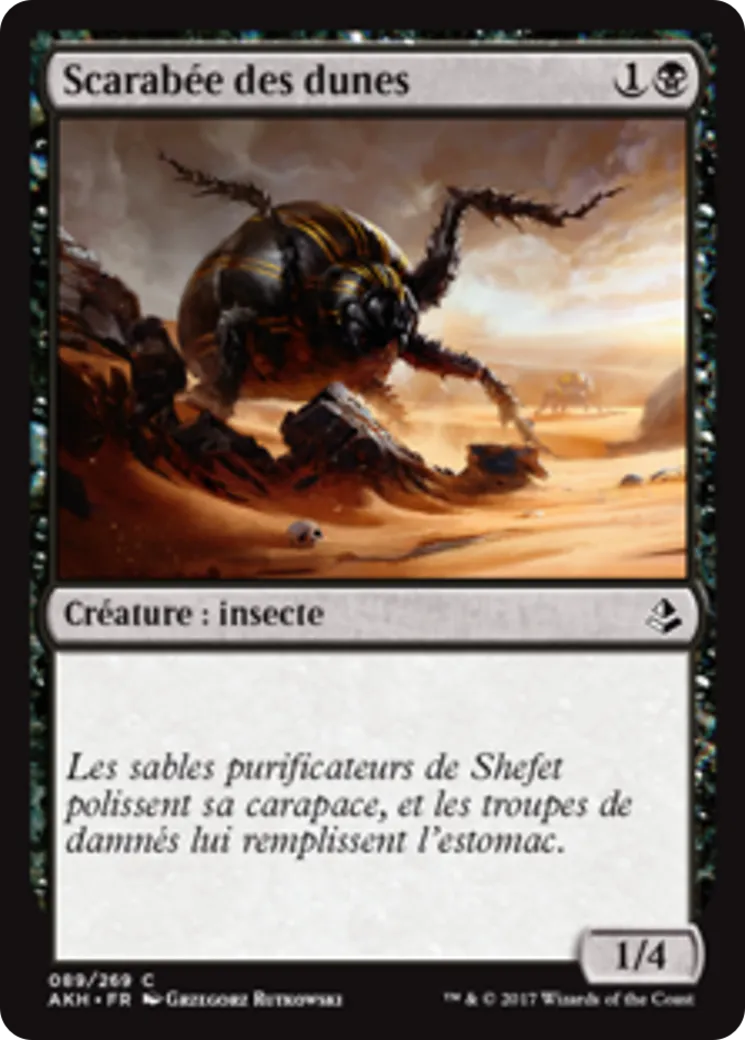 Scarabée des dunes — Amonkhet — Magic: The Gathering
