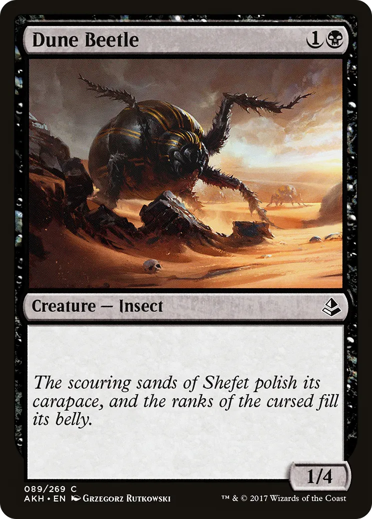 Dune Beetle — Amonkhet — Magic: The Gathering