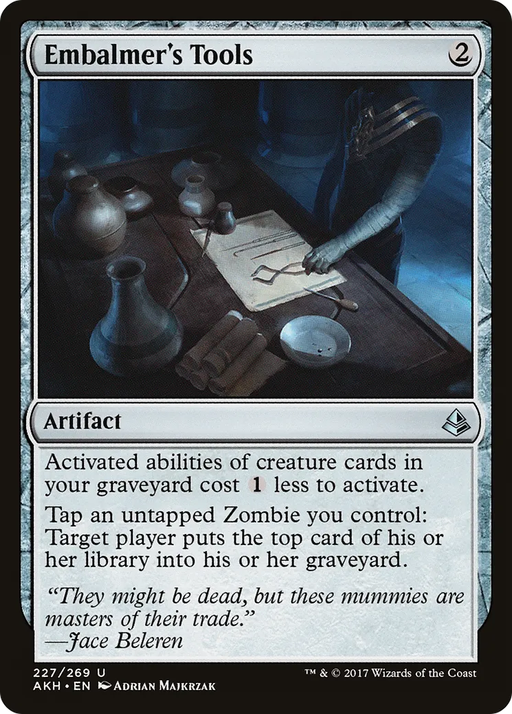 Embalmer's Tools — Amonkhet — Magic: The Gathering