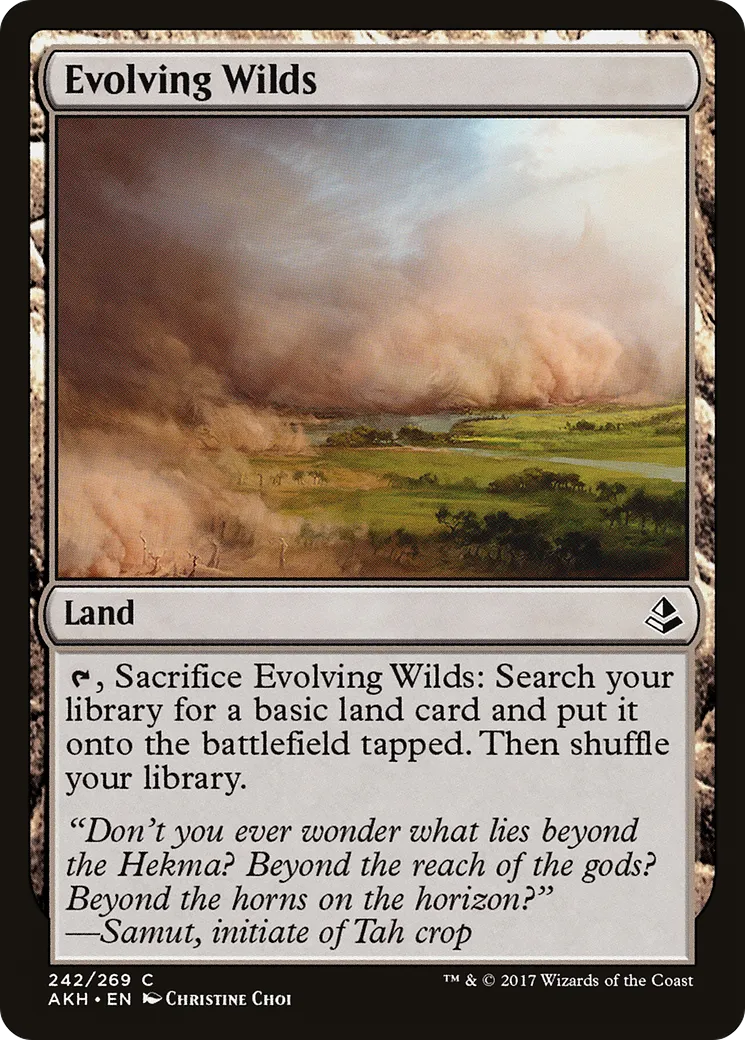 Étendues sauvages en évolution — Amonkhet — Magic: The Gathering