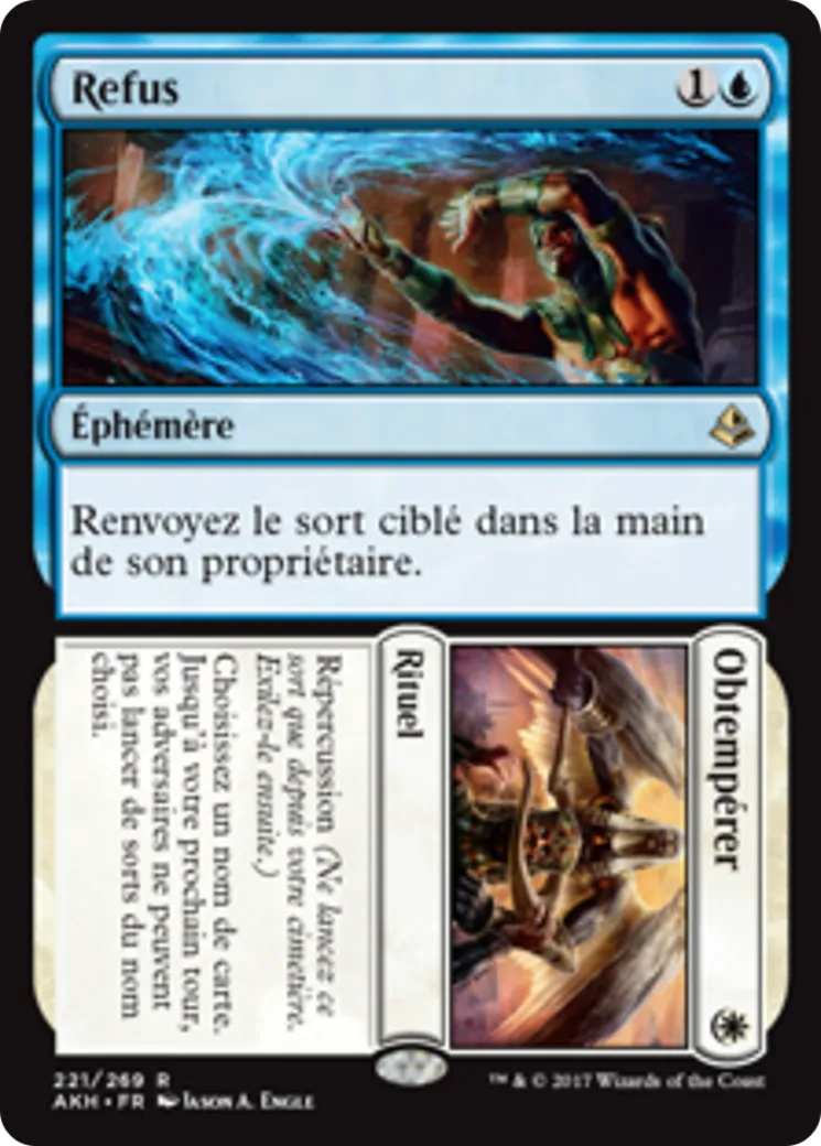 Refus // Obtempérer — Amonkhet — Magic: The Gathering