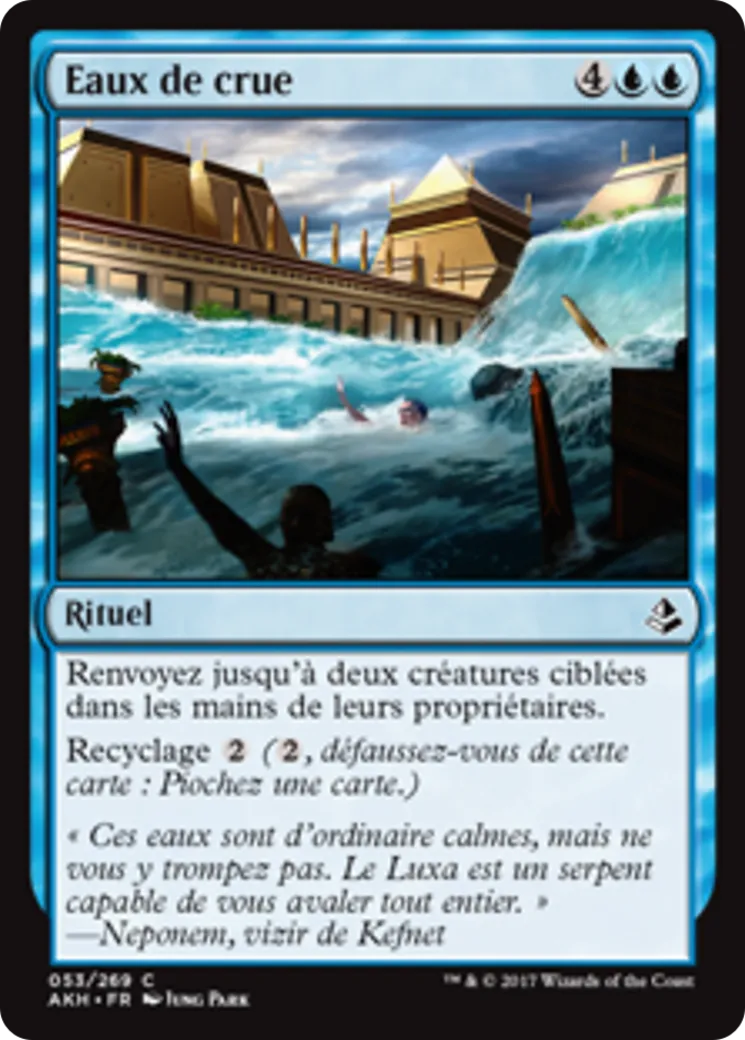 Eaux de crue — Amonkhet — Magic: The Gathering
