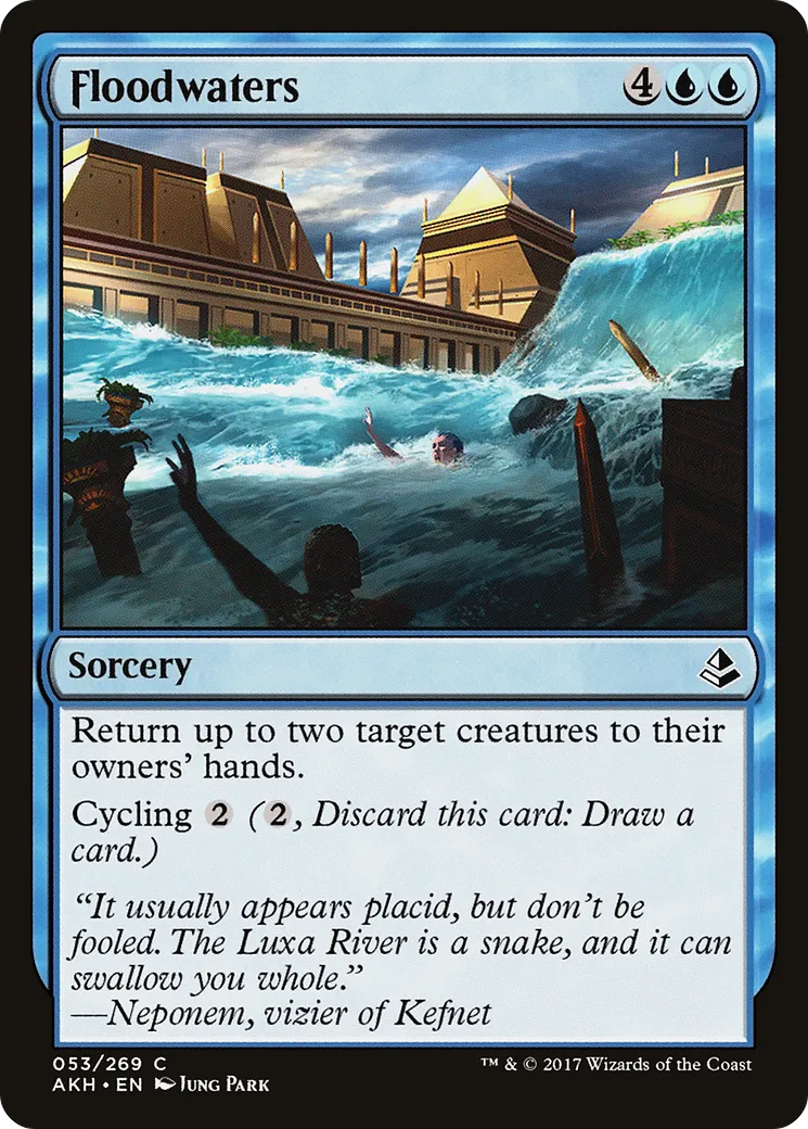 Floodwaters — Amonkhet — Magic: The Gathering