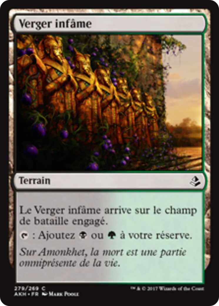 Verger infâme — Amonkhet — Magic: The Gathering