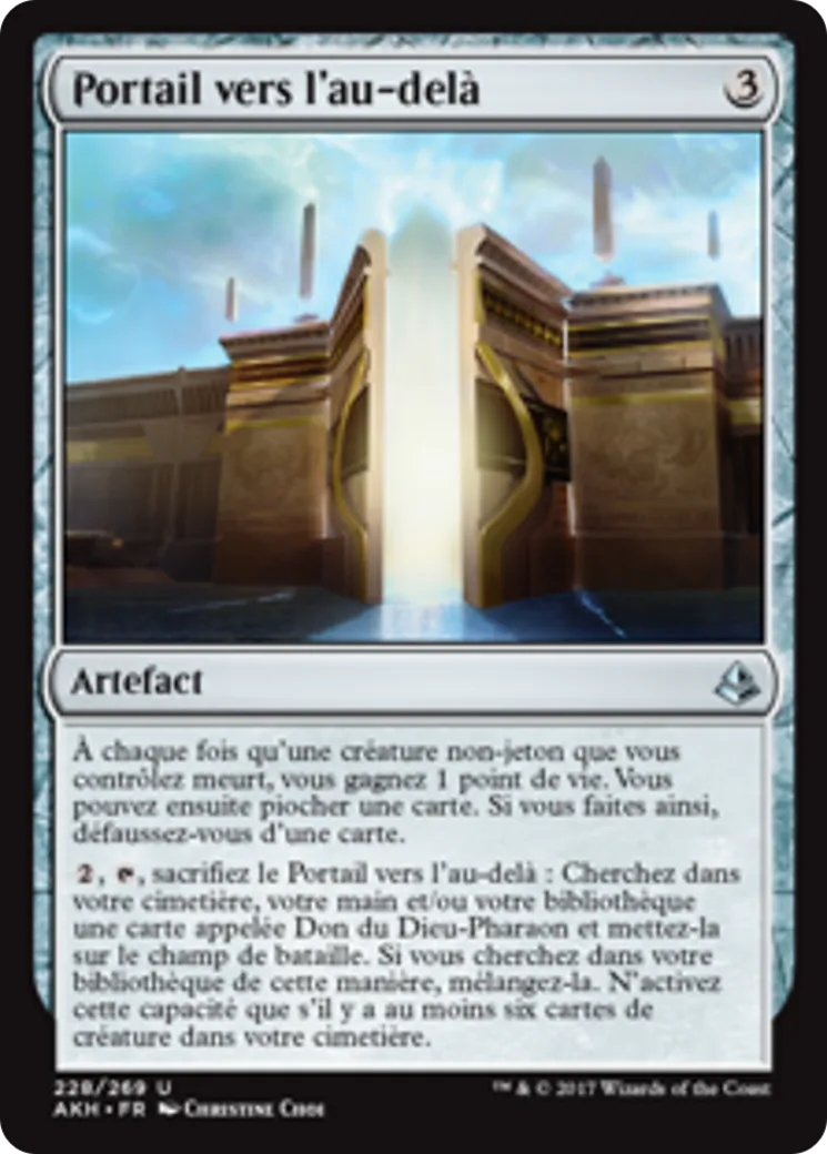 Portail vers l'au-delà — Amonkhet — Magic: The Gathering