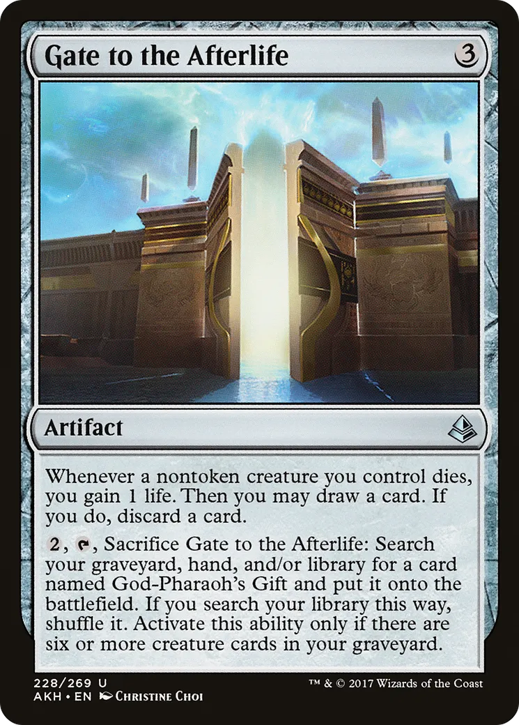 Gate to the Afterlife — Amonkhet — Magic: The Gathering