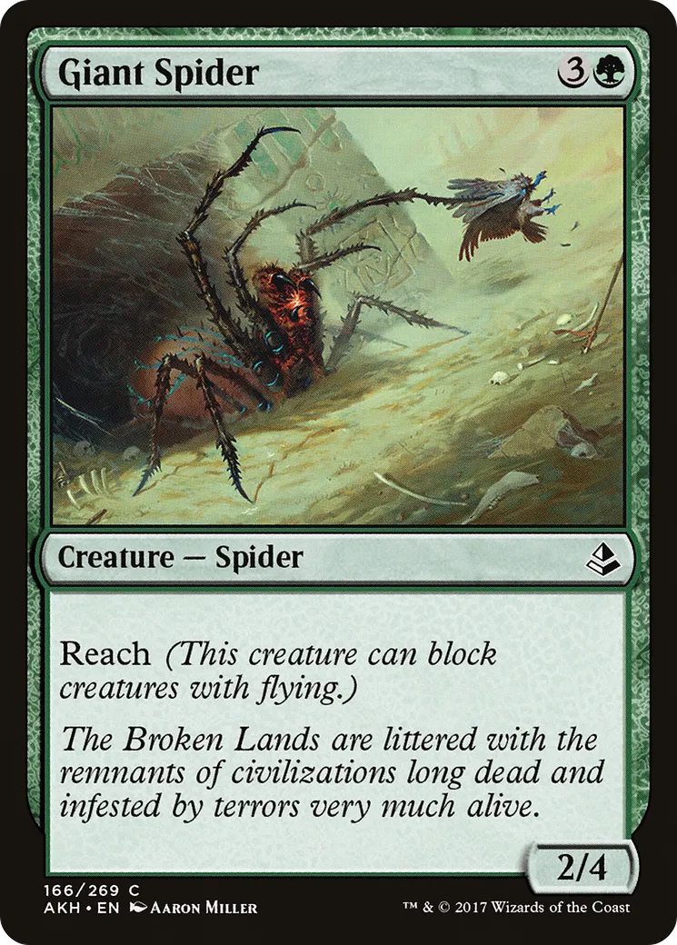 Giant Spider from Amonkhet - Magic: The Gathering