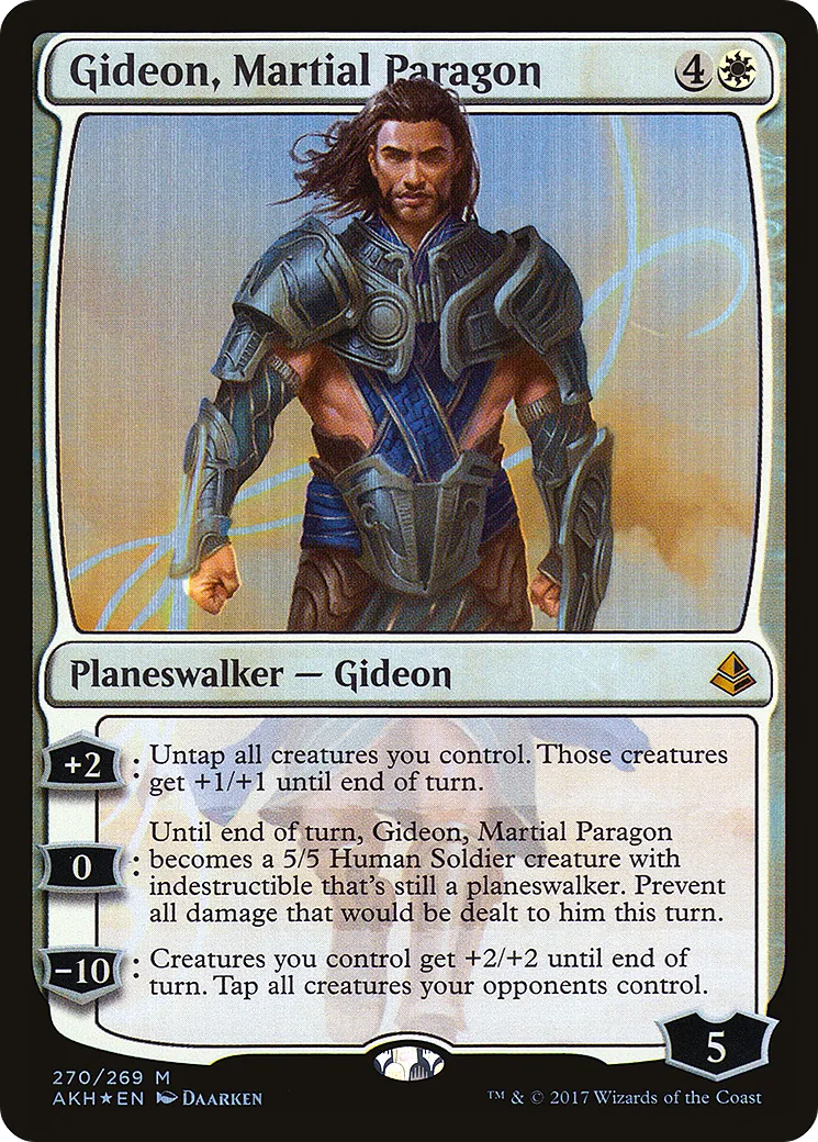 Gideon, Martial Paragon — Amonkhet — Magic: The Gathering