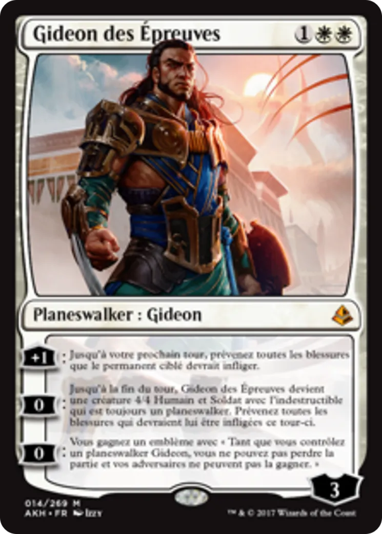 Gideon des Épreuves — Amonkhet — Magic: The Gathering