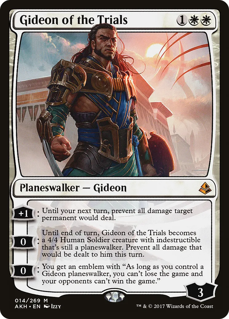 Gideon des Épreuves — Amonkhet — Magic: The Gathering