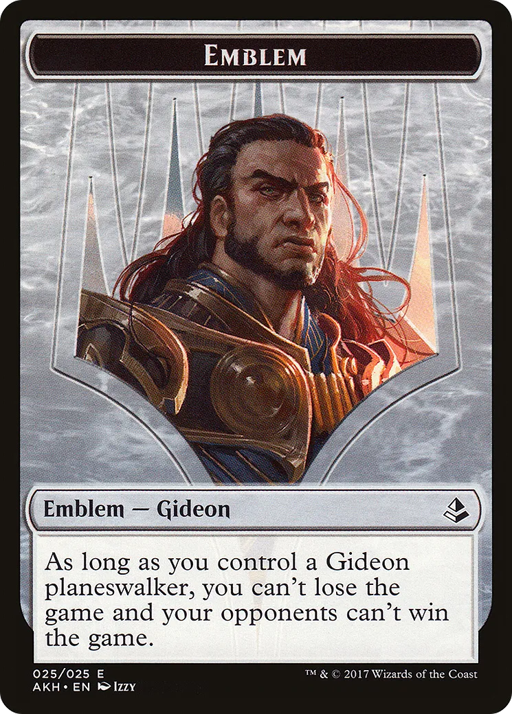 Gideon of the Trials Emblem — Amonkhet — Magic: The Gathering