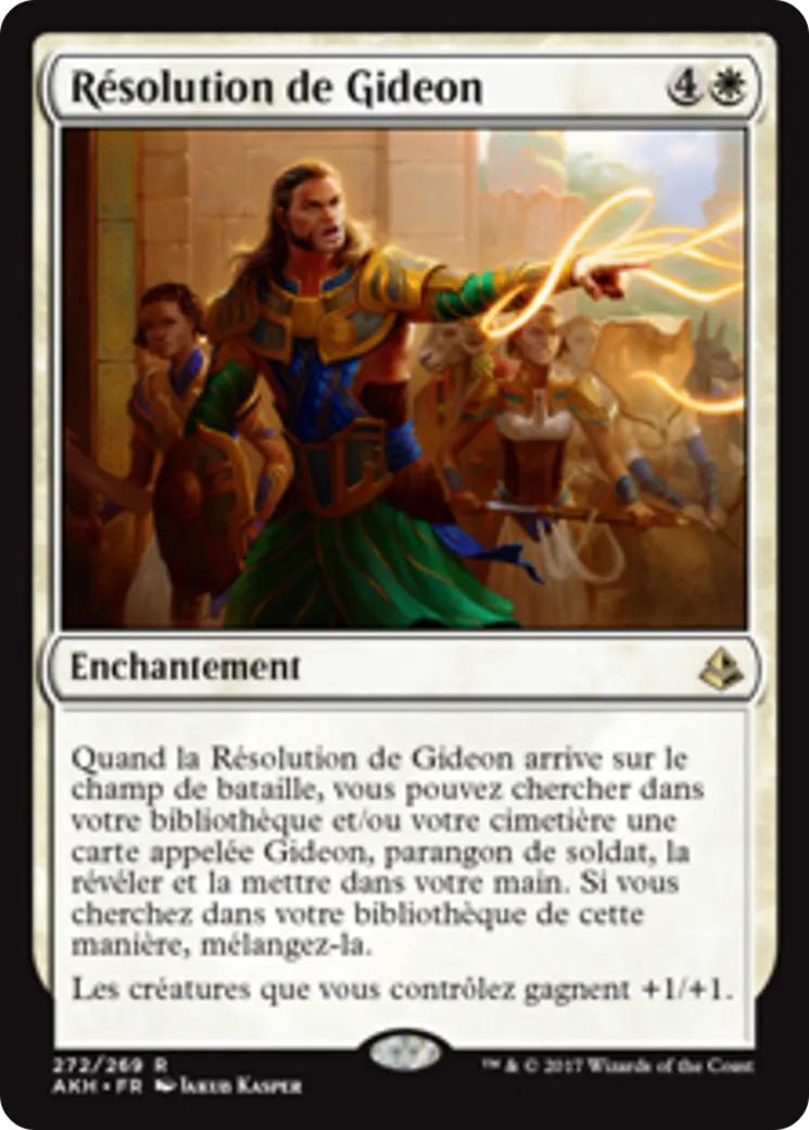 Résolution de Gideon — Amonkhet — Magic: The Gathering