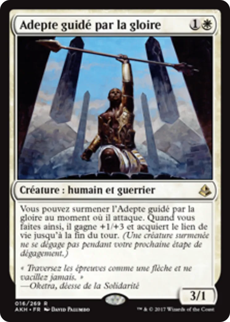 Adepte guidé par la gloire — Amonkhet — Magic: The Gathering
