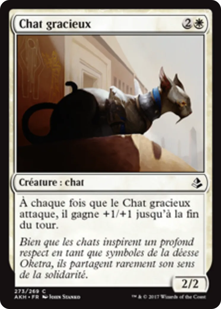 Chat gracieux — Amonkhet — Magic: The Gathering