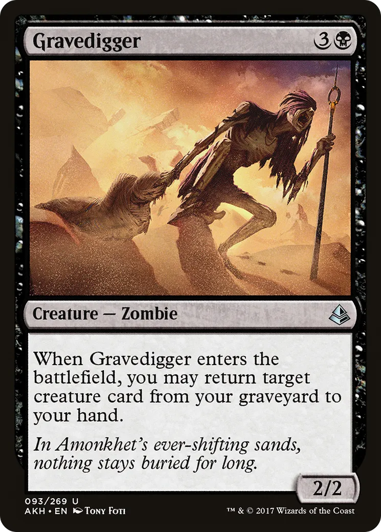 Gravedigger — Amonkhet — Magic: The Gathering