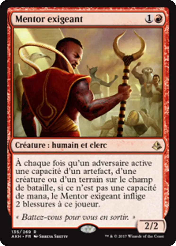 Mentor exigeant — Amonkhet — Magic: The Gathering