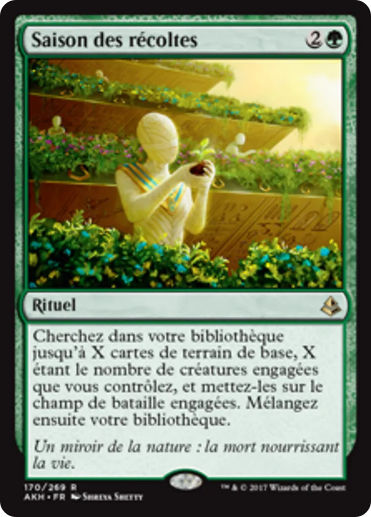 Saison des récoltes — Amonkhet — Magic: The Gathering