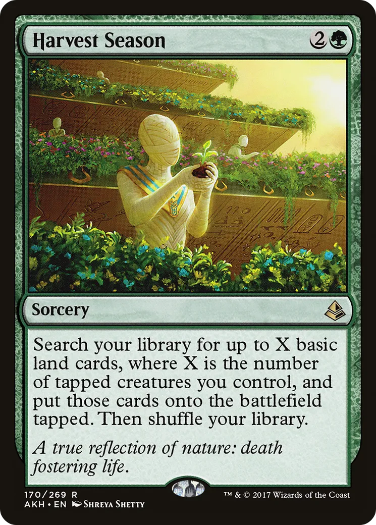 Harvest Season — Amonkhet — Magic: The Gathering
