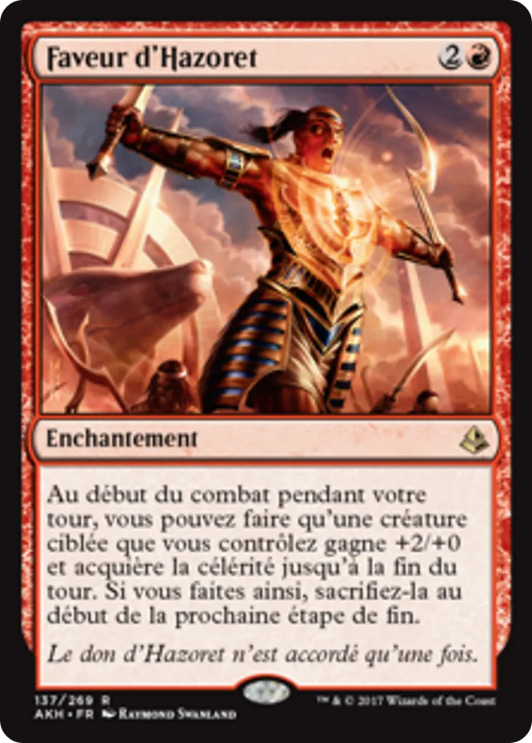 Faveur d'Hazoret — Amonkhet — Magic: The Gathering
